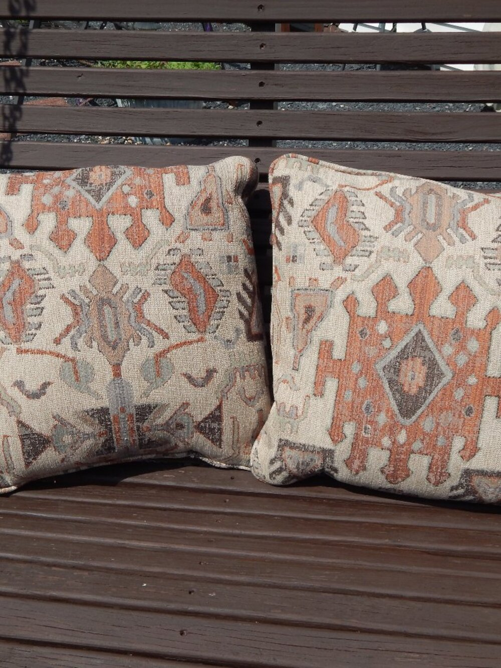 Southwestern Throw Accent Pillows Set of 2 Never Used